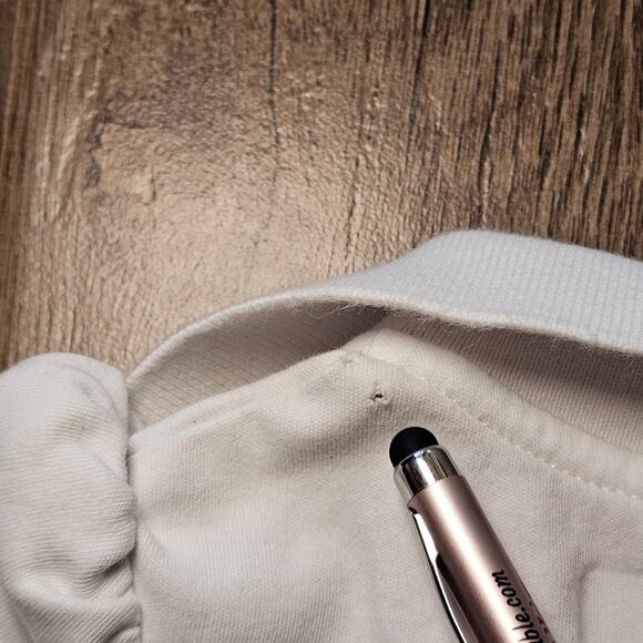 Baby RALPH LAUREN Embroidered White Pastel Pony Ruffled Dress Top 18M - Picture 7 of 10